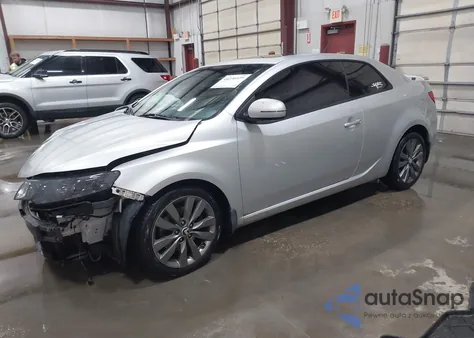 2012 Kia Forte Koup Sx from USA, damaged, VIN KNAFW6A38C5605490
